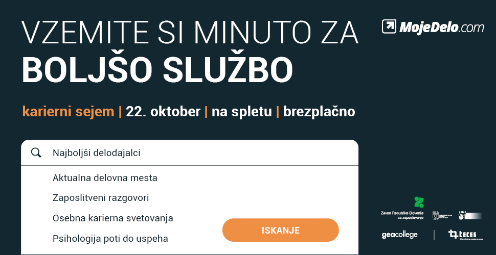 Vzemite si minuto za svojo prihodnost